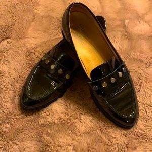 Black Patent Naturalizer Loafers Size 9M